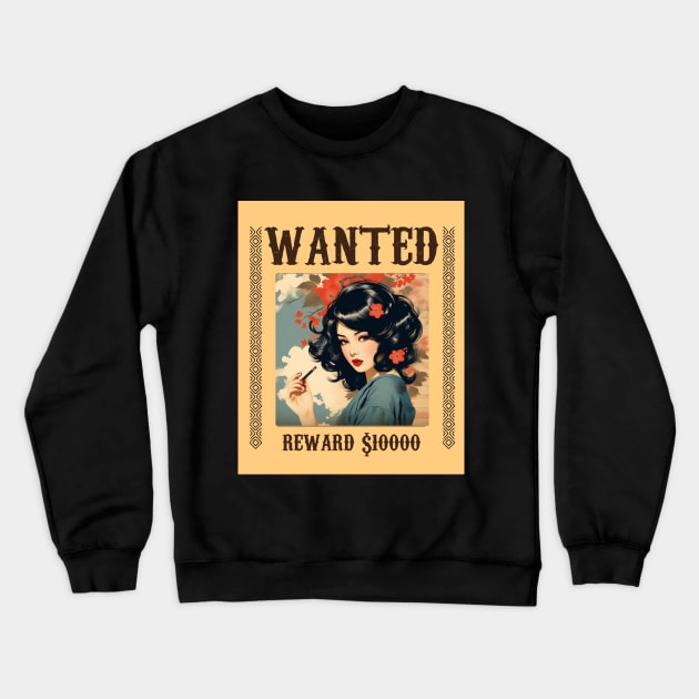 Wanted - Women Crewneck Sweatshirt by AnimeVision
